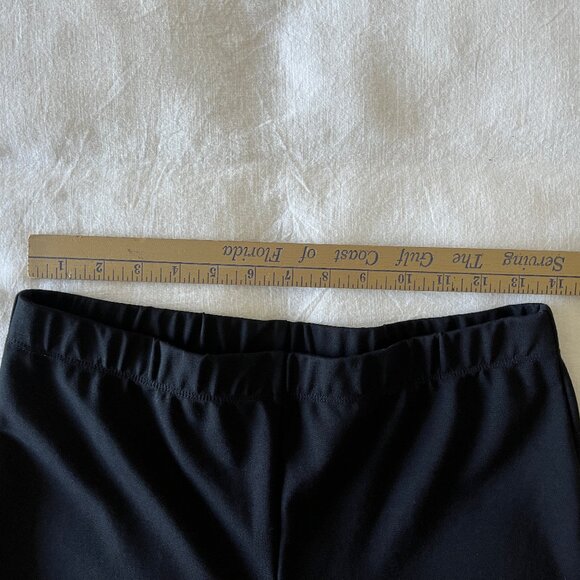 Garnet Hill Pull-On Black Pants Size 8 - Picture 11 of 13